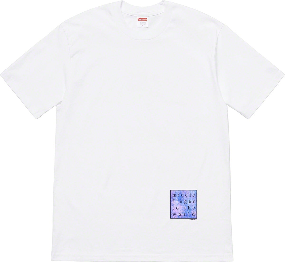 Middle Finger To The World Tee